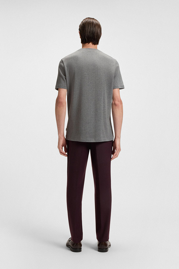 ΜΠΛΟΥΖΑ T-SHIRT BOSS - 041 ΓΚΡΙ